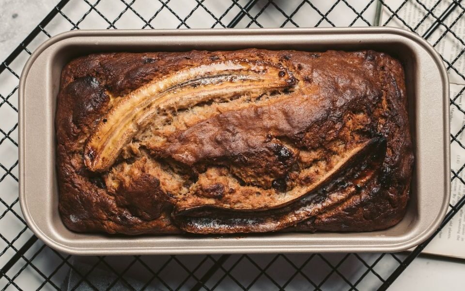 Banana Bread χωρίς ζάχαρη