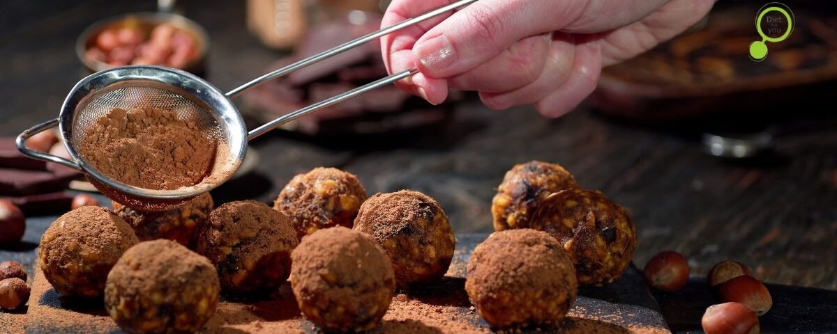 Τρουφάκια με ξηρούς καρπούς